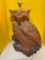 vintage owl lamp, 21 inches tall 15 inches across