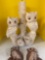 owl lamp base 19 inches tall wall mount owls