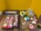 Vintage puzzles, kaleidoscope, Easter items