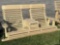 3 person porch swing w/ folding console 67 Amish built quality