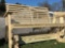 2 person platform glider rocker bench Amish built 52 quality