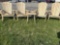 6pcs total 4 Adirondack lounge chairs 2 tables Amish built quality