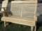 high back farmhouse porch rocker platform glider 55 Amish built quality