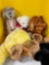 plush toys, wicker doll furniture