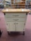 Rolling Kitchen cart very good condition