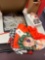 Christmas clothing, string light decoration, figure