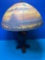 Quality reproduction reverse painted lamp
