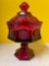 Fostoria coin footed candy jar