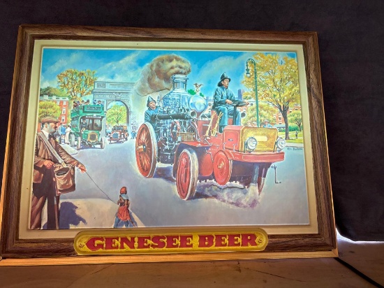 Genesee beer lighted sign