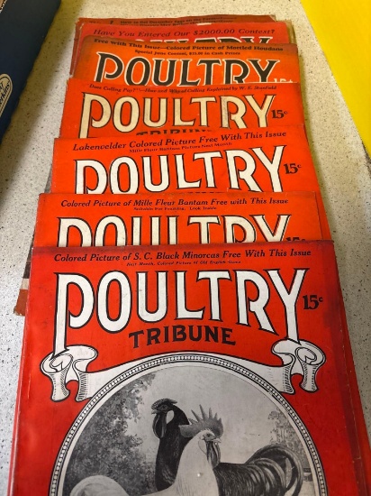 1920s poultry tribune magazines