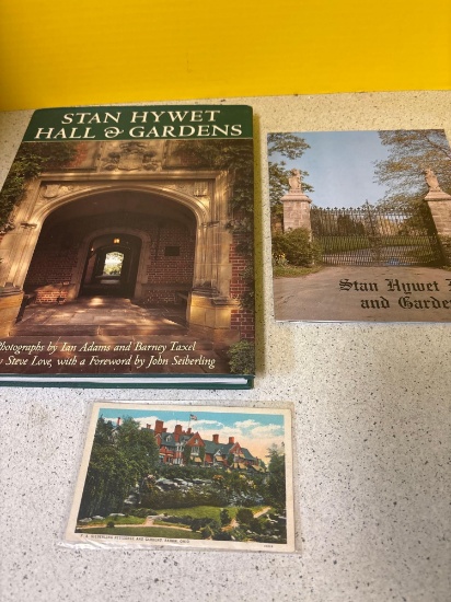 Stan Hewit Hall books and postcards