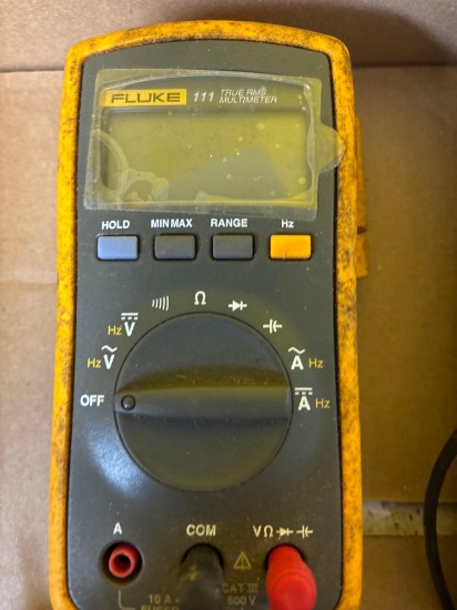 Three voltage meters