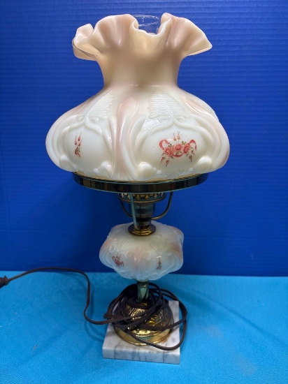 Fenton student lamp, Marilyn, Wagner