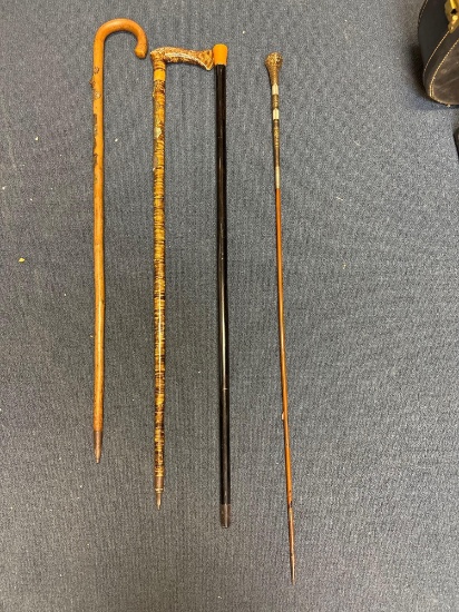 Four interesting canes