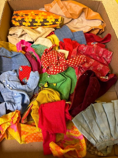 Vintage Barbie and Ken doll clothing