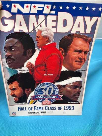 NFL game day magazines