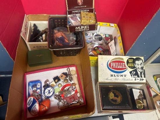 various collectibles