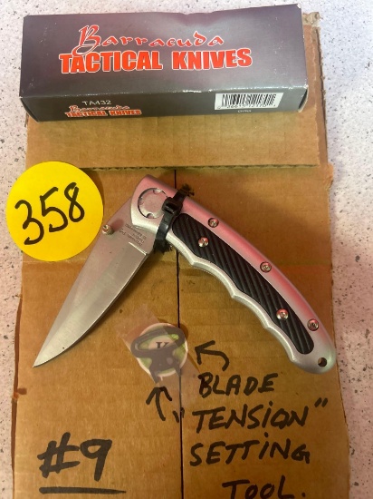 Barracuda, tactical knife