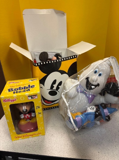 Disney items, Mickey Mouse, etc.
