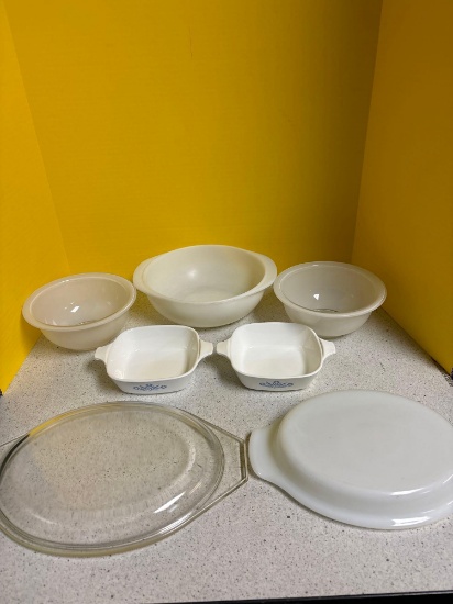 Pyrex and corning ware