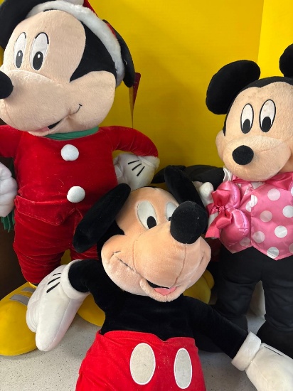 large Mickey Mouse plush toys