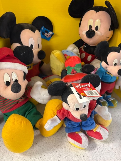 Mickey Mouse plush toys