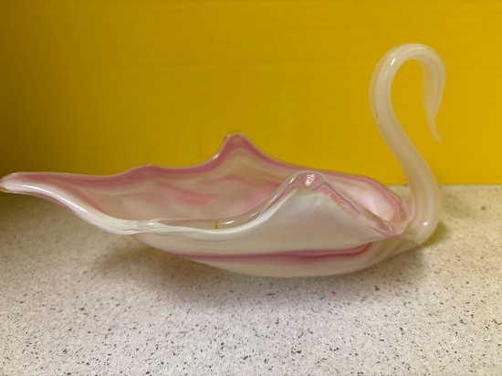 MURANO Italy, art glass Swan