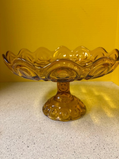 Moon and Stars pedestal Compote