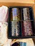 Multicolor Beverage glasses