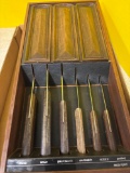 EKCO mid-century modern knife set