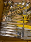 VINERS stainless steel, empire shape flatware 1970s