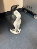 Resin penguin 22 inches tall