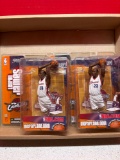 Two McFarlane, LeBron James action figure