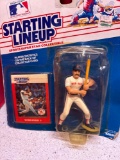 Three starting lineup, baseball players, new old stock