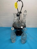 Antique cruet set
