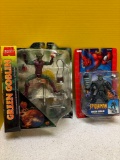 Two action figure toys, new old stock