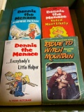 Vintage paperback books, 3 Dennis the Menace