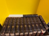 The Stoddard Library~Worlds Great Writers 1910, Volumes 1-12, Leather Bound, Gilt