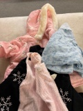 box of baby clothes
