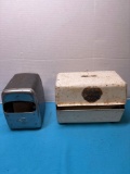Vintage dispensers, wax and paper napkins