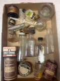 vintage containers and jars bottles