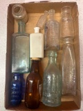Great lot of vintage bottles