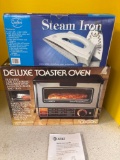 cordless telephone steam iron toaster oven