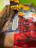Tools, safety, glasses, gloves, etc.