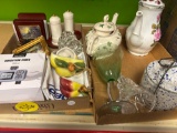 Pottery and glass