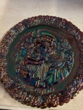 Fenton Madonna of the rose hedge plate