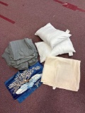 Gray sheet set, Two pillows size 12 x 20