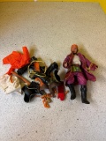 Captain peg leg doll with accessories