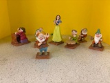 Snow White and the seven dwarfs figurines