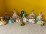 Mainly Josef Originals porcelain figurines